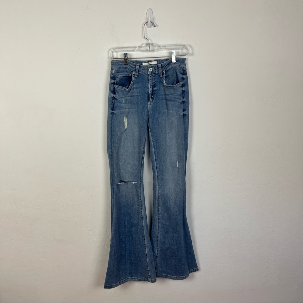Tularosa Penelope Mid Rise Flare Jeans